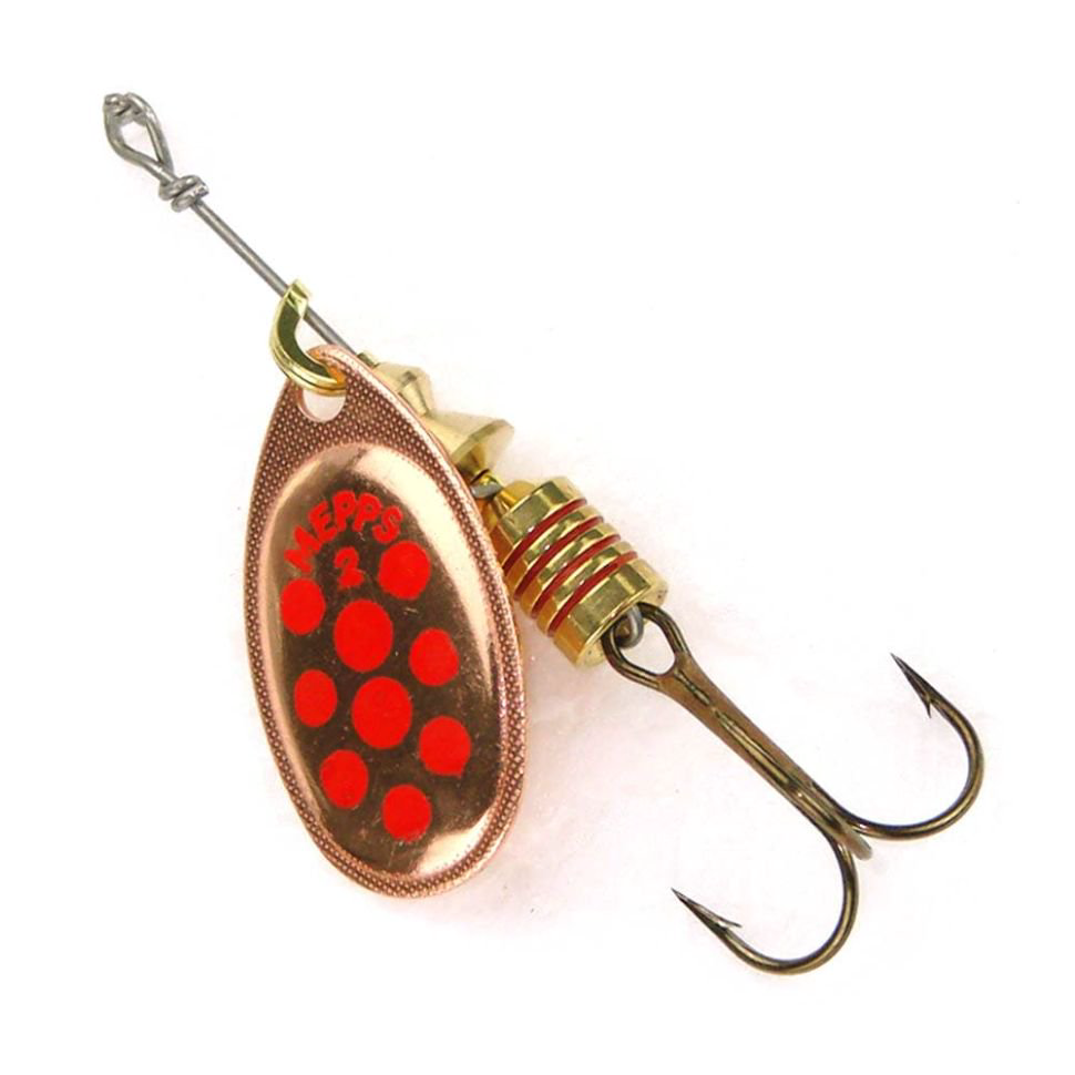 Блесна Mepps Aglia Decore №2 CU/RG 4,5гр Copper/Red купить,NaN