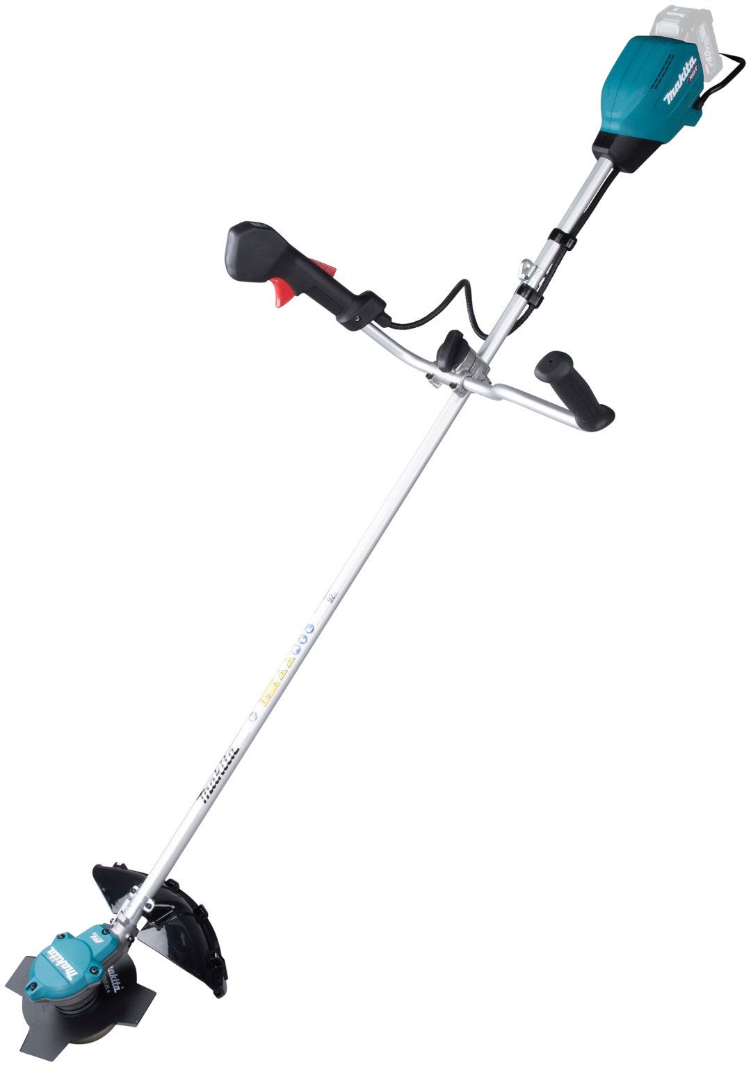 Триммер аккумуляторный Makita UR002GZ05, леска и нож