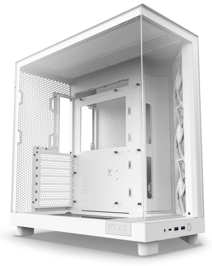Корпус NZXT CC-H61FW-01 белый - ForteMarket Корпус NZXT CC-H61FW-01 белый купить,0