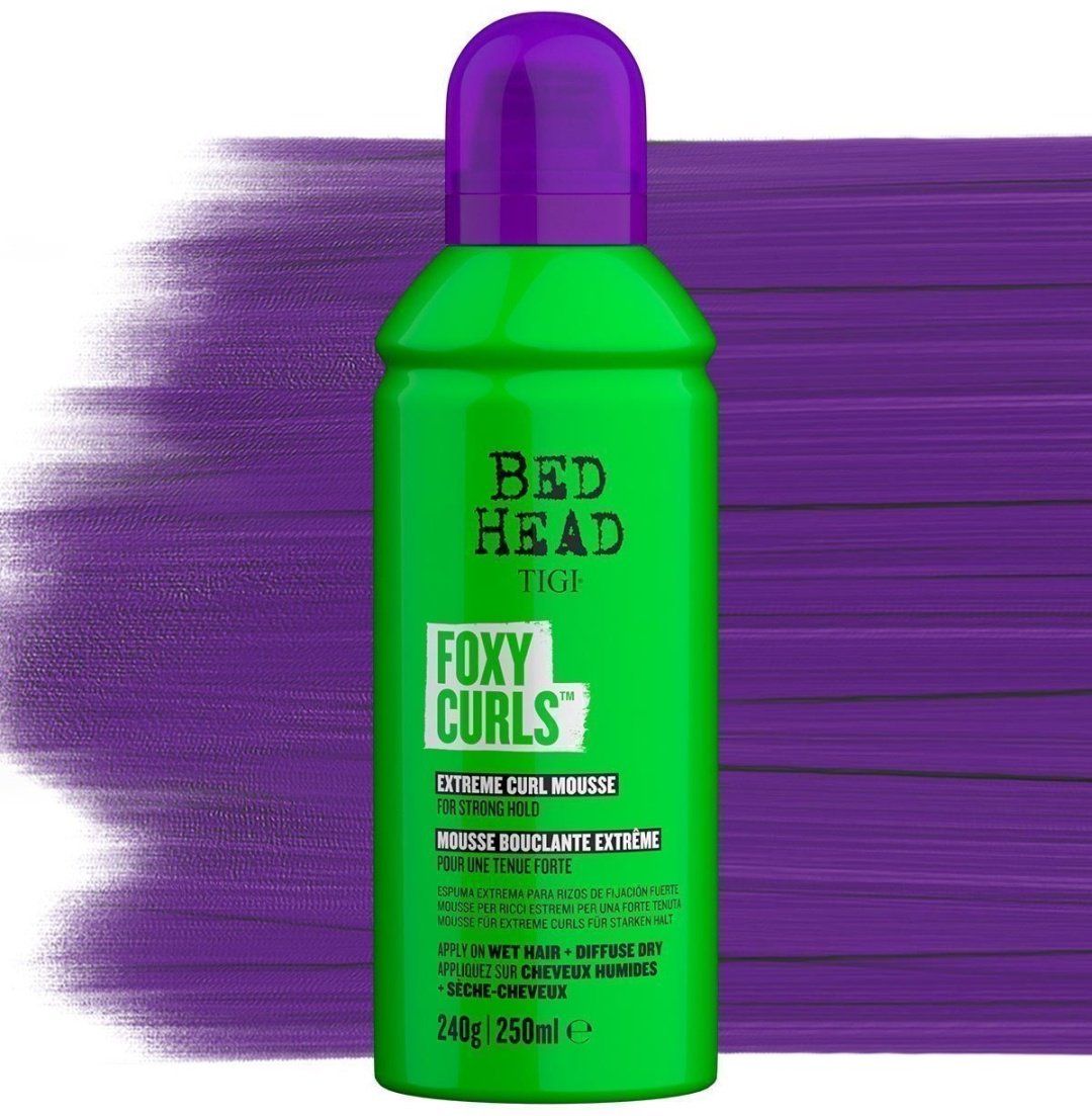 TIGI Bed Head Foxy Curls мусс сильная фиксация 250 мл