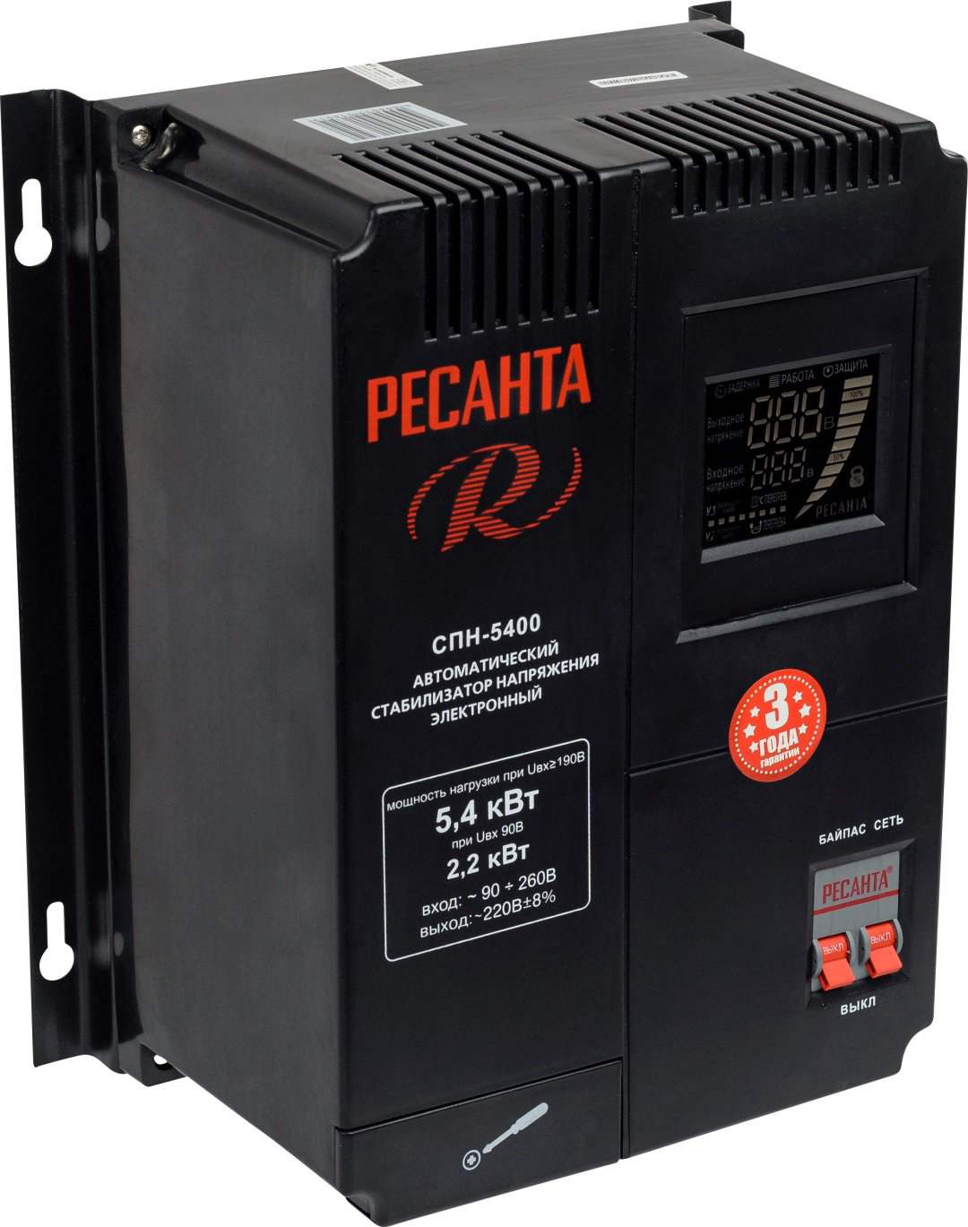 Стабилизатор напряжения Ресанта СПН-5400 купить,NaN