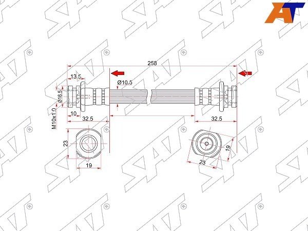 SAT ST5156065D00 задний правый купить,NaN