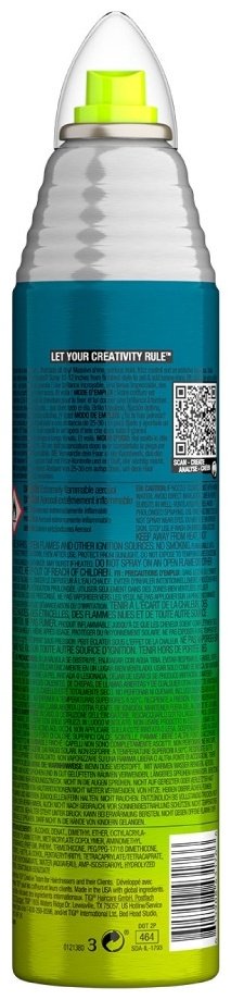 TIGI Bed Head Master Piece лак сверхсильная фиксация 340 мл купить,0