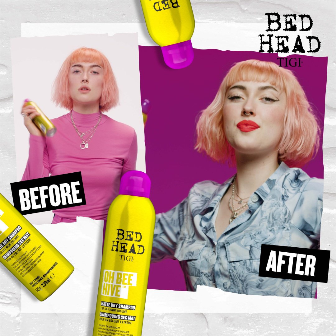 TIGI Bed Head Oh Bee Hive сухой шампунь 238 мл - ForteMarket TIGI Bed Head Oh Bee Hive сухой шампунь 238 мл купить,0