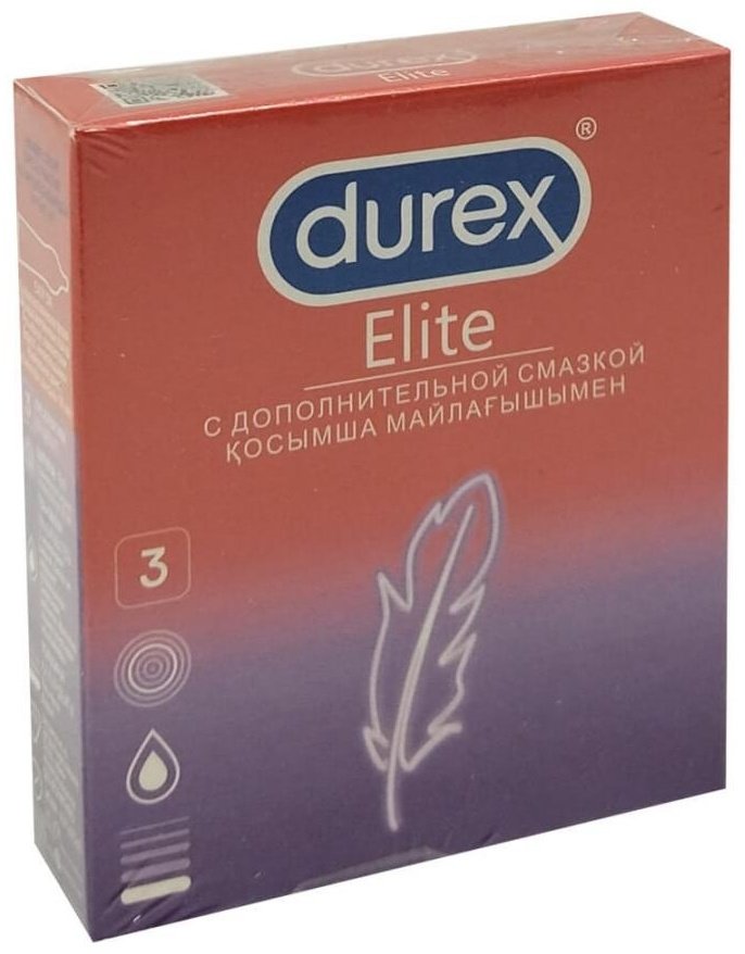 Презервативы Презервативы Durex Elite 3 шт