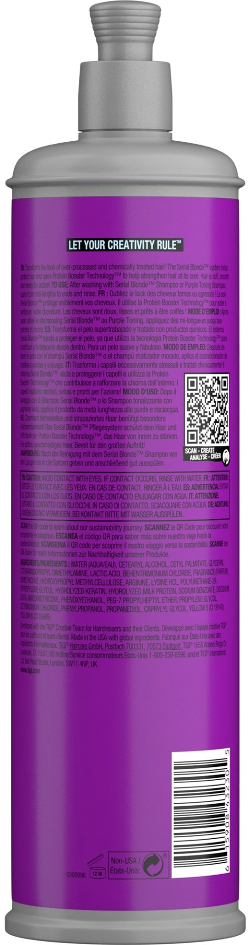 TIGI Кондиционер Bed Head Serial Blonde 400ml кондиционер 400 мл купить,8900