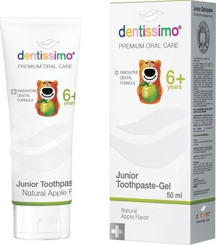 Dentissimo зубная паста Junior Gel Яблоко 50 мл купить,NaN