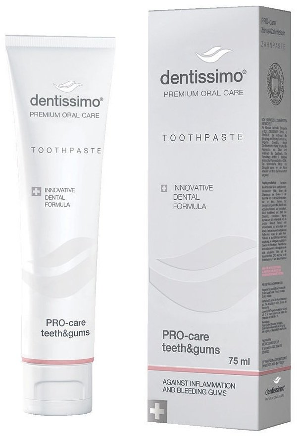 Dentissimo зубная паста PRO-CARE TEETH and GUMS 75 мл