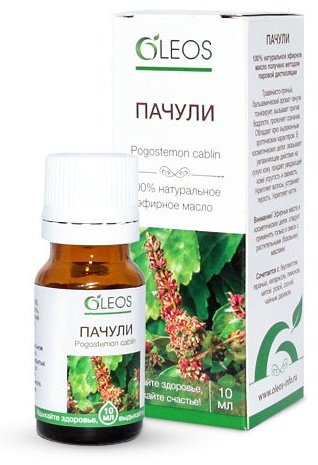 OLEOS эфирное масло пачули 10 мл
