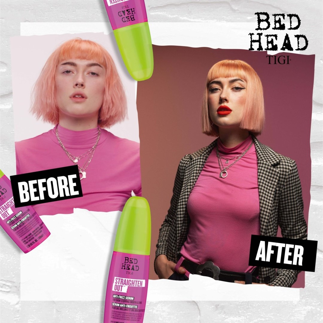 TIGI Bed Head Straighten Out текстурирующая сыворотка средняя фиксация 100 мл - ForteMarket TIGI Bed Head Straighten Out текстурирующая сыворотка средняя фиксация 100 мл купить,0