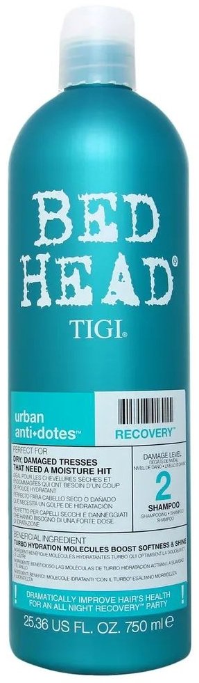 TIGI Bed Head Recovery шампунь 750 мл