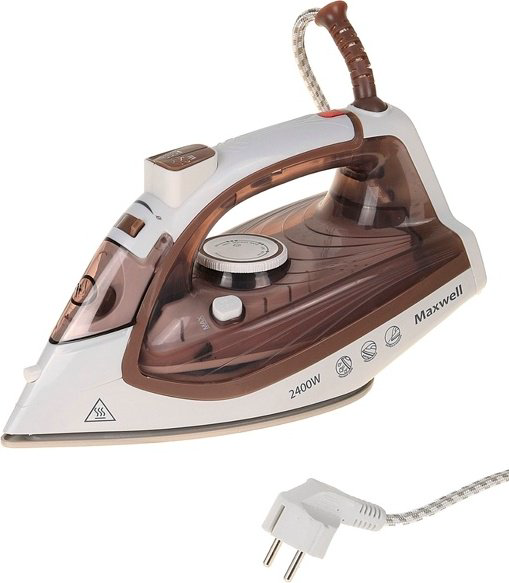 Утюг Maxwell MW-3047 коричневый купить,NaN