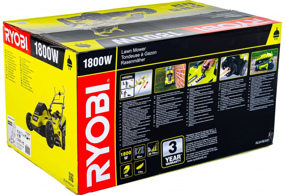 RYOBI колесная RLM18E40H 5133002347 купить,NaN