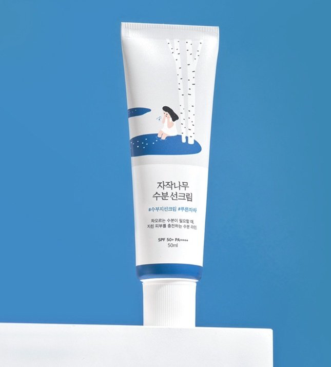 Round Lab крем Birch Juice Moisturizing SPF50 для лица, для зоны декольте 50 мл купить,8000