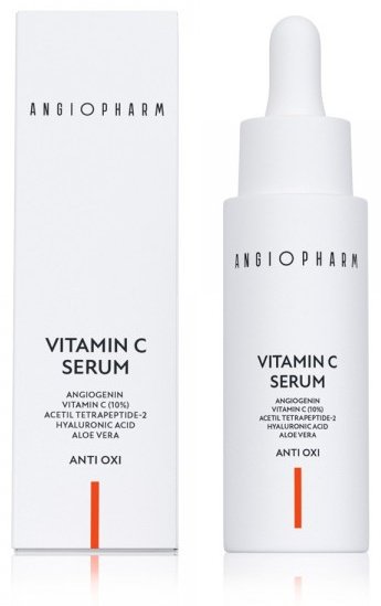 Сыворотка Angiopharm Vitamin C Serum для лица 30 мл купить,36400