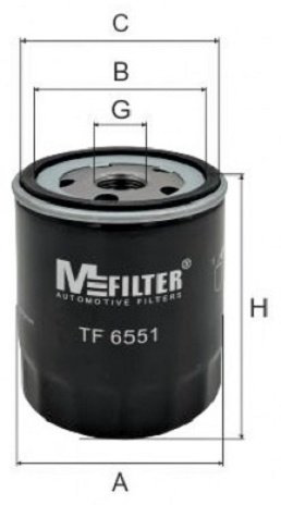 MFilter масляный фильтр TF6551 купить,2649