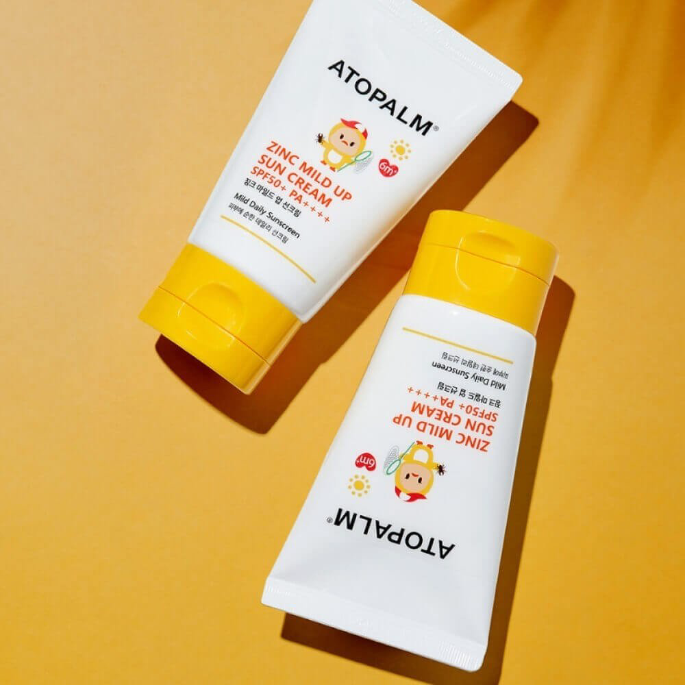 ATOPALM крем Zinc Mild Up Sun Cream для лица, для области вокруг глаз, для зоны декольте 65 мл купить,NaN