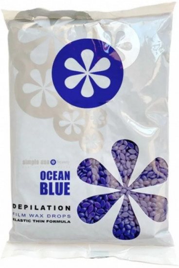 Воск для депиляции Simple Use Beauty Ocean Blue 800 гр