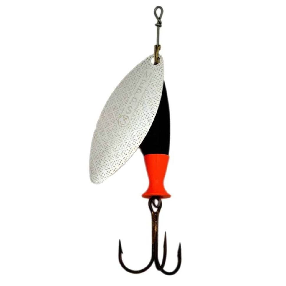 Блесна Mepps Aglia Long Heavy №3 24гр Silver/Black/Orange купить,NaN