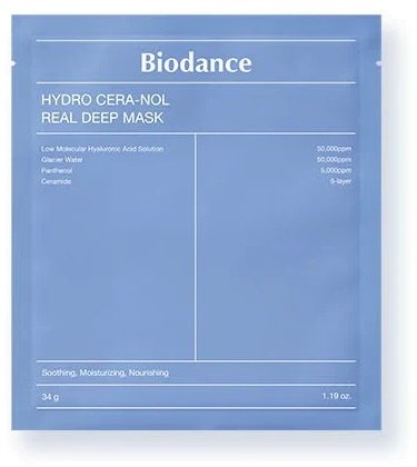 Маска для лица Biodance гидрогелевая Hydro Cera-Nol Real Deep 1 шт