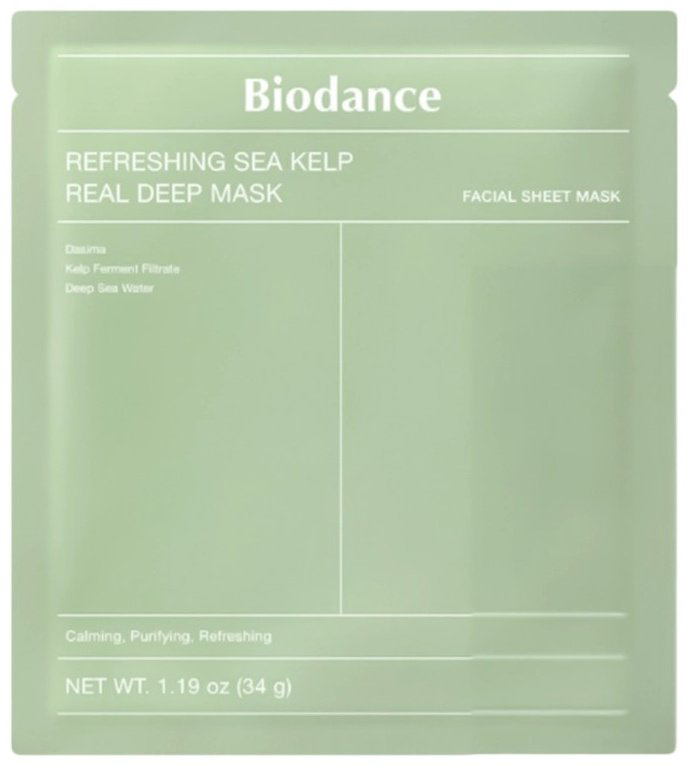 Маска для лица Biodance гидрогелевая Real Deep Mask, Refreshing Sea Mask 1 шт купить,2800