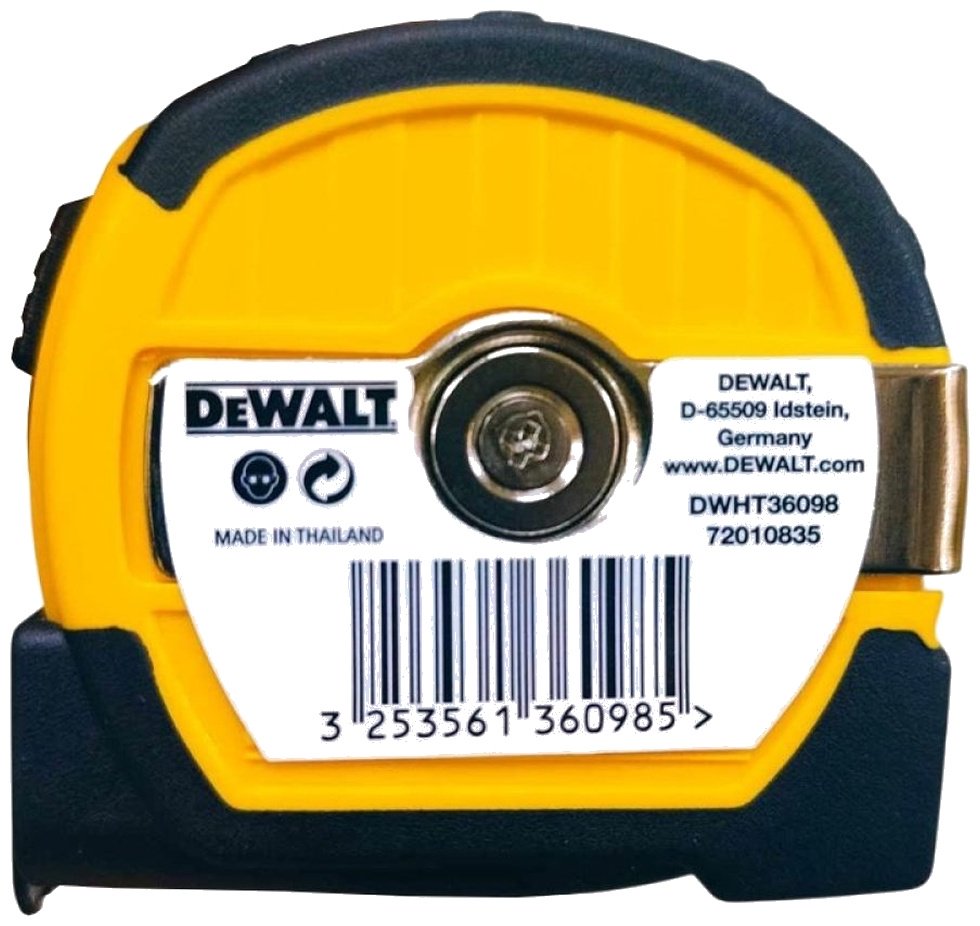 DeWALT рулетка строительная DWHT36098-1, 3 м х 13 мм купить,NaN