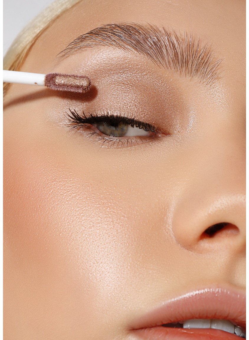 LUXVISAGE тени жидкие SATIN NUDE SUPER STAY 206 Nude Brown