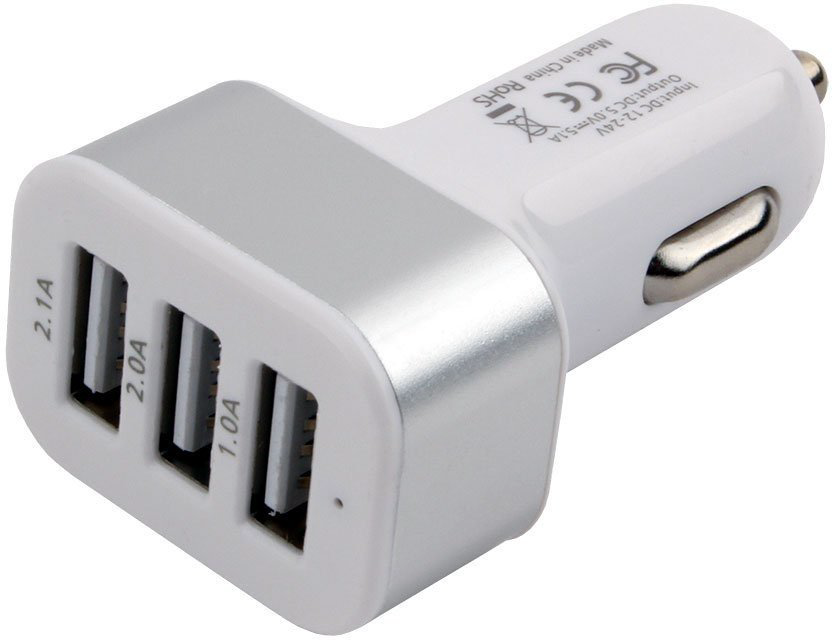 Зарядное устройство Cablexpert MP3A-UC-CAR17 белый