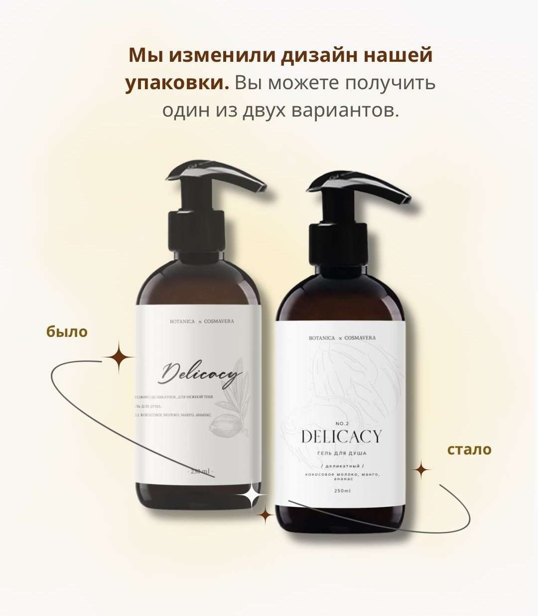 Cosmavera Delicacy no.2 кокос манго гель 250 мл - ForteMarket Cosmavera Delicacy no.2 кокос манго гель 250 мл купить,0