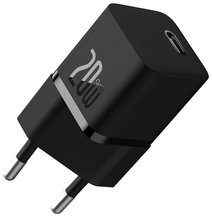 Зарядное устройство Baseus GaN5 (mini) 1C 20W USB Type-C черный
