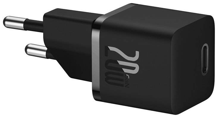 Зарядное устройство Baseus GaN5 (mini) 1C 20W USB Type-C черный купить,NaN