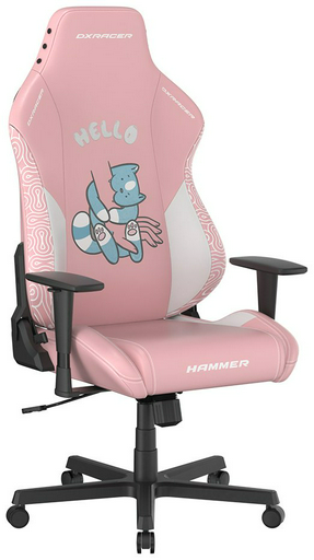 Компьютерное кресло DXRacer GC/LHE23LTA/Hallo cat, розовый