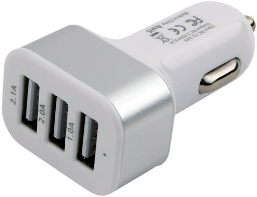 Зарядное устройство Cablexpert MP3A-UC-CAR17 белый