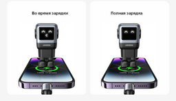 Зарядное устройство Ugreen Nexode RG 65W GaN Silver Black
