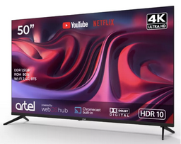 Телевизор Artel 50" A50MQA800 LCD 4K UHD Black - ForteMarket