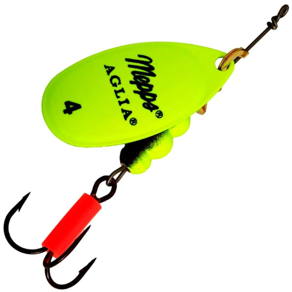 Блесна Mepps Aglia №4 9гр Fluo Chartreus купить,NaN