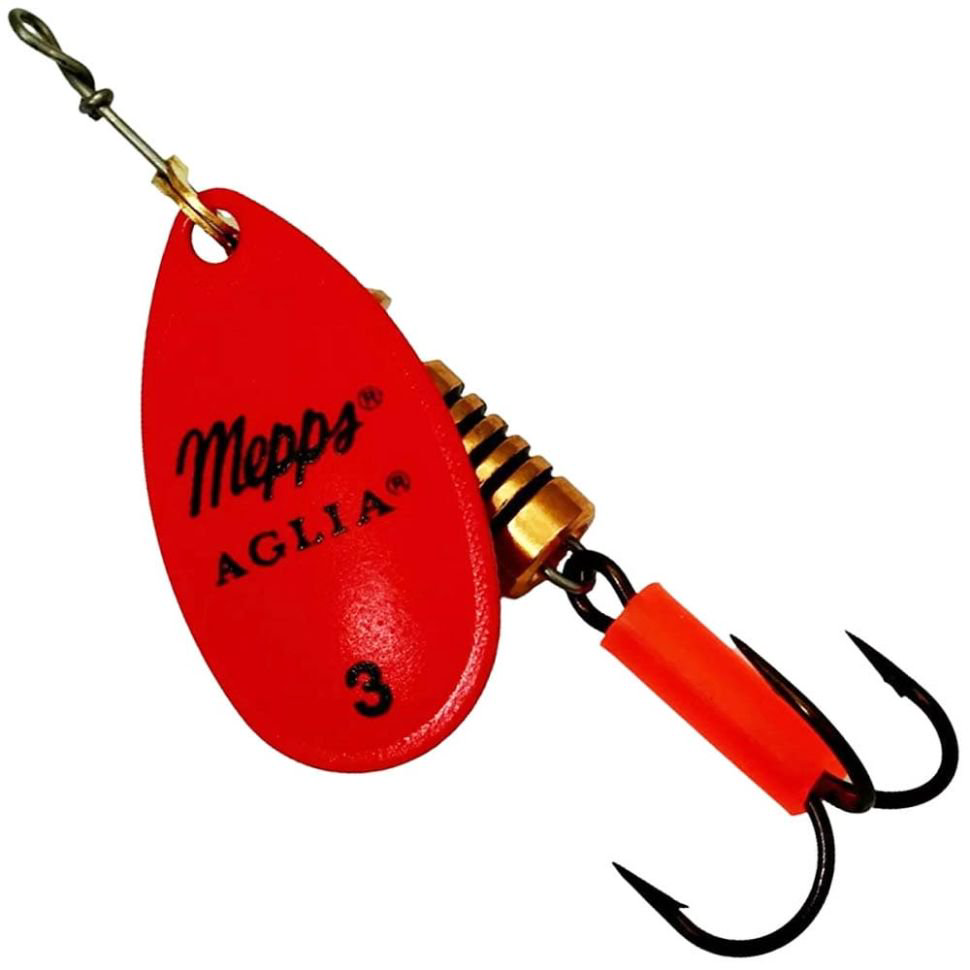 Блесна Mepps Aglia №3 6,5гр Fluo Red купить,NaN