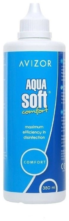 Раствор для линз Avizor Aqua Soft Comfort 350 мл - ForteMarket Раствор для линз Avizor Aqua Soft Comfort 350 мл купить,0