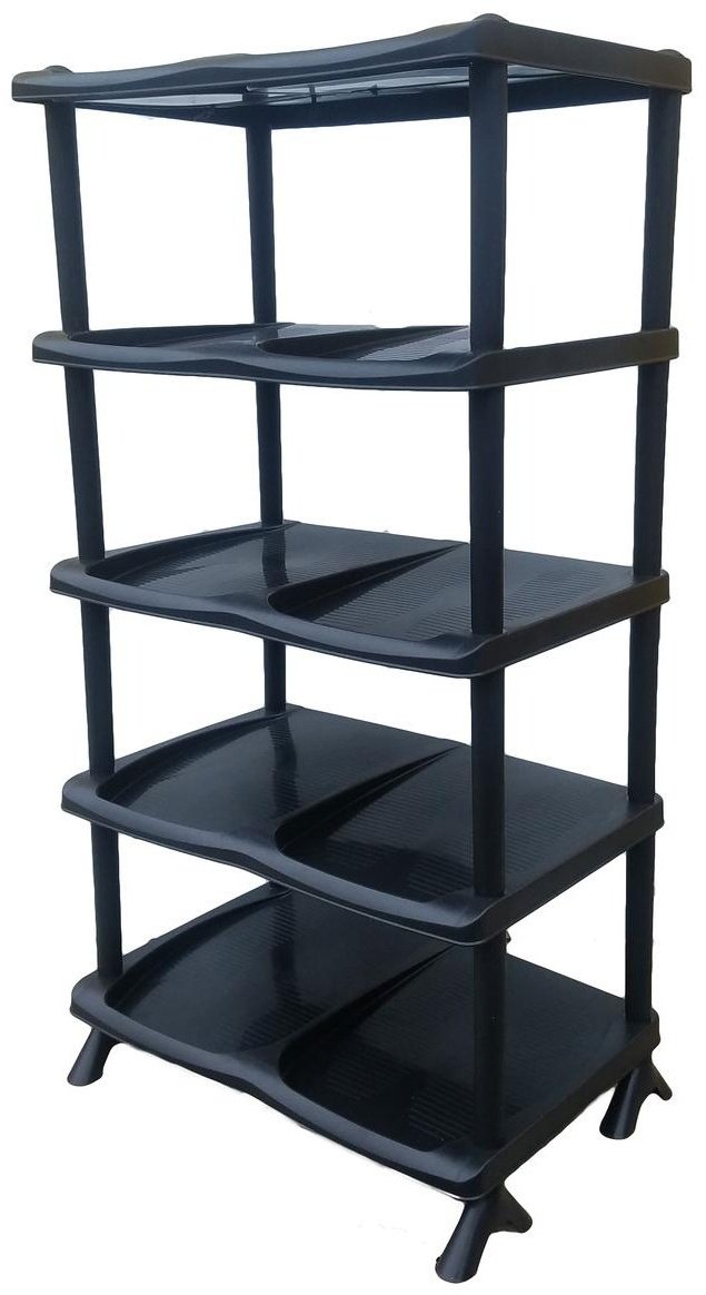 Обувница PLASTIC 49x31.50x90.5 см, пластик