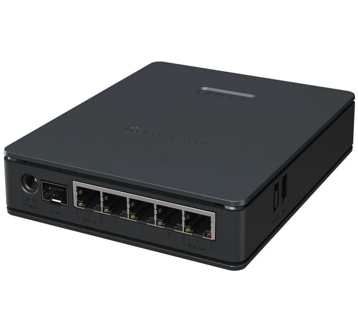 Маршрутизатор MikroTik E62iUGS-2axD5axT чёрный купить,NaN