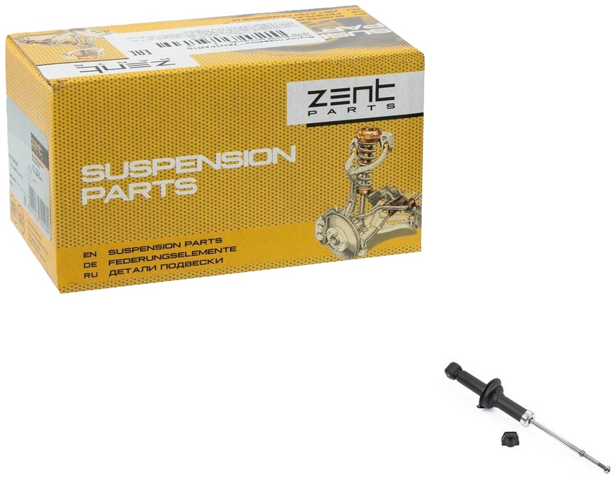 Амортизатор ZentParts задний Z00437 1 шт купить,NaN