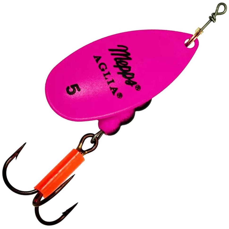 Блесна Mepps Aglia №5 CU 13гр Fluo Pink купить,NaN