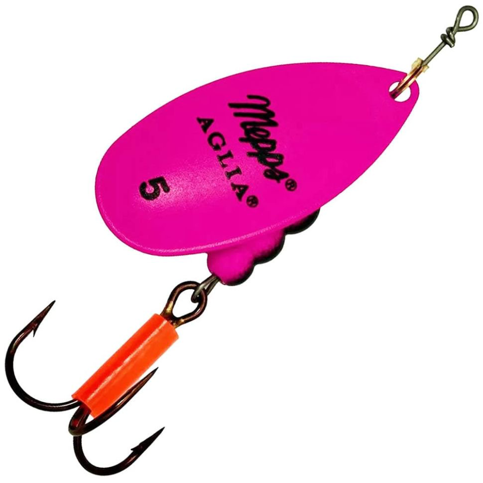 Блесна Mepps Aglia №5 CU 13гр Fluo Pink купить,NaN