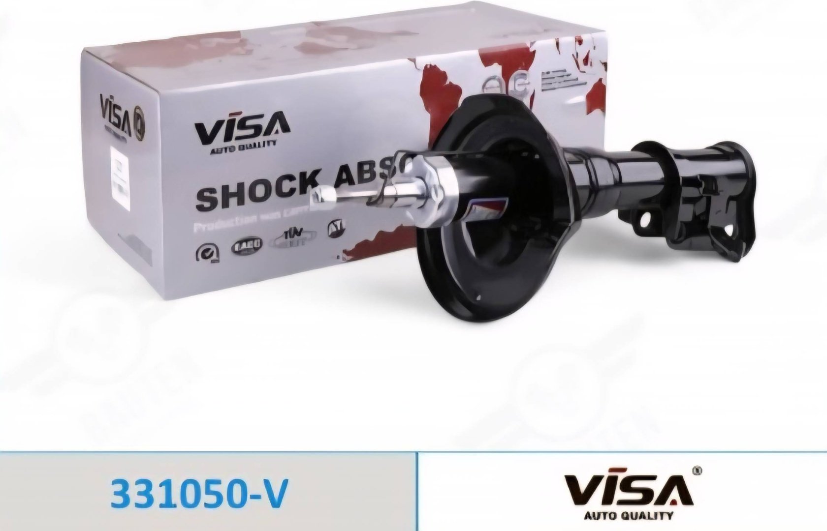 Амортизатор VISA передний 331050, 331051 2 шт купить,NaN