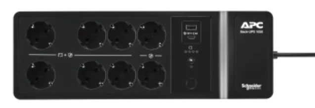 ИБП APC Back-UPS BE1050G2-GR черный
