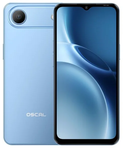 Смартфон Oscal Flat 3C 4/64GB голубой купить,NaN