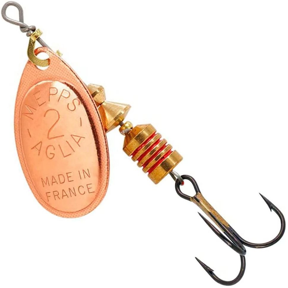 Блесна Mepps Aglia №2 CU 4,5гр Copper