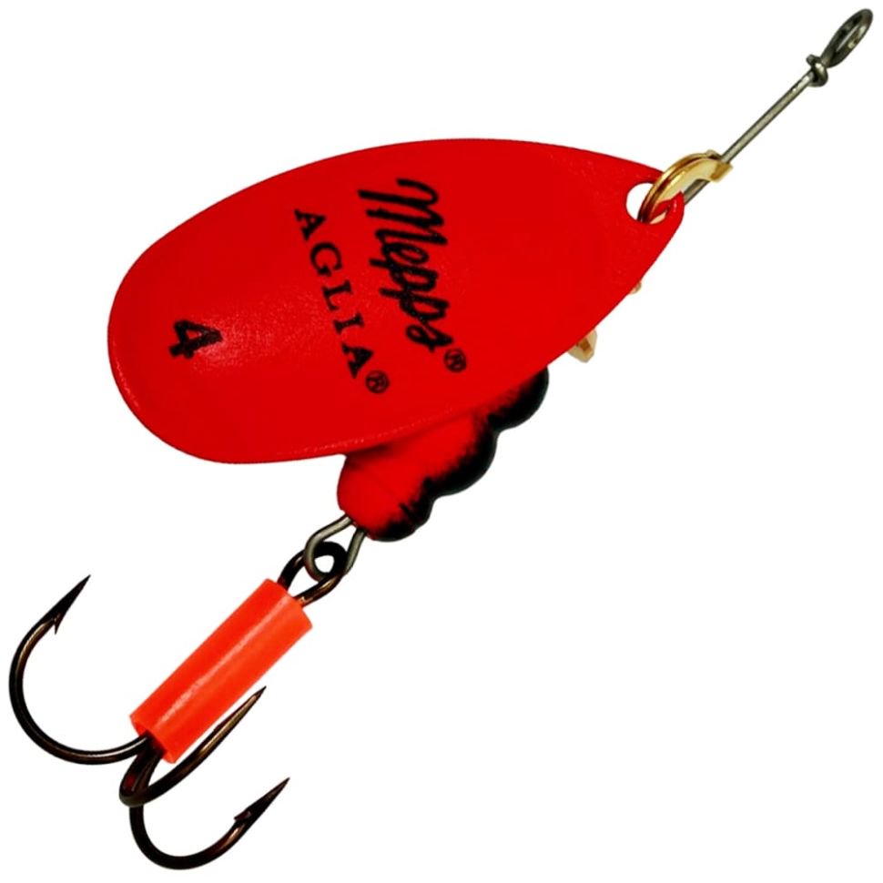 Блесна Mepps Aglia №4 9гр Fluo Red купить,NaN
