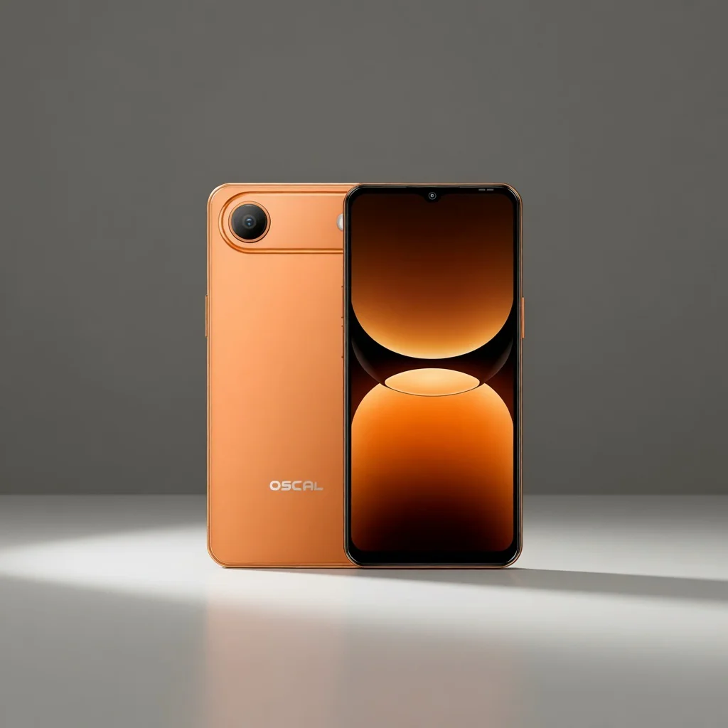 Смартфон Oscal Flat 3C 4/64GB оранжевый купить,NaN