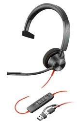 Наушники Poly Blackwire 3310 USB-C 8X216AA Black